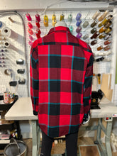 L - Red/Teal Flannel